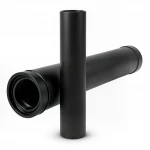 مواسير HDPE الجودة   SDR 11  قطر خارجي 500 مم سمك 45.4 مم لون اسود