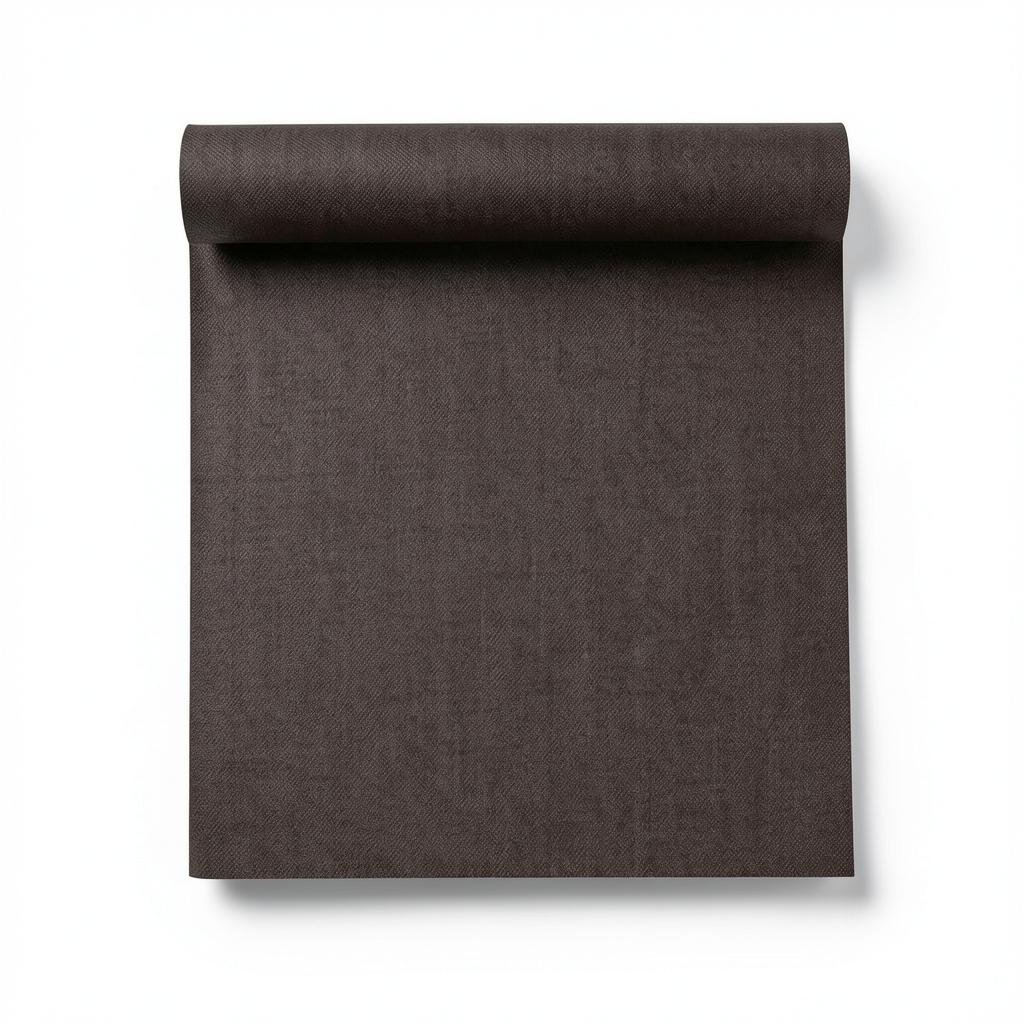 Italian Wallpaper Dark Brown 10m x 0.53m Model 41231