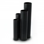 مواسير HDPE الجودة   SDR 21   مقاس 125 إنش سمك 6.0 مم لون اسود