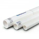 مواسير UPVC لتمديدات المياه الوطنيه ضغط 21.7 بار  مقاس ¾ إنش سمك 1.98 مم لون أبيض
