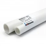  UPVC Plastic Pipes  ALWatania Brand Nominal Pressure 13.8 Bar Size 4 inch Thickness 5.44 mm Colour White   