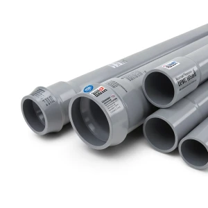 UPVC Pipes Nominal Pressure 6 Bar Outside Diameter 125 mm Thickness 3.1 mm Gray | Al Watania Plastics