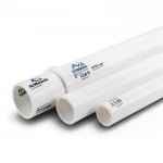 UPVC Pipes ALWatania Brand Nominal Pressure 13.8 Bar Size 6 inch Thickness 8.03 mm White Colour