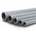 انابيب UPVC الجودة ضغط 16 بار  قطر خارجي 140 مم سمك 10.4 مم لون رمادي