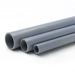 مواسير UPVC الجودة جدول 40  مقاس 1 إنش سمك 3.38 مم لون رمادي
