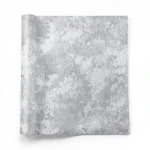 Italian Wallpaper Gray Color Floral Design, Size 10mx1.06m, Model 81693