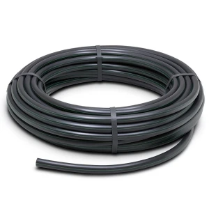 HDPE Polyethylene Coil Pipe Nominal Pressure 6 Bar PE 63 OD 40 mm SDR 17.6 Black