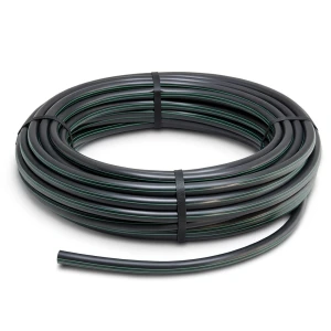 لفة أنابيب بلاستيك HDPE ضغط 6 بار PE 63 قطر خارجي 50 مم SDR 17.6 لون أسود