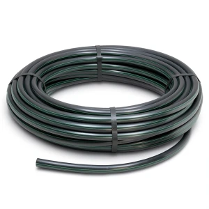 HDPE Polyethylene Plastic Coil Pipe 6 Bar Pressure PE 63 SDR 17.6 63 mm Black
