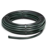 HDPE Coil Pipe 6 Bar Pressure PE 63, 75 mm Outer Diameter, SDR 17.6, Black