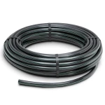 HDPE Polyethylene Coil Pipe PN 6 Bar PE 63, 90 mm Diameter, SDR 17.6, Black