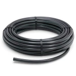 HDPE Plastic Coil Pipe Nominal Pressure 6 Bar PE 63 OD 110 mm SDR 17.6 Black