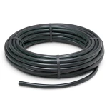 HDPE Polyethylene Plastic Coil Pipe Pressure 6 Bar PE 63 Size OD 125 mm SDR 17.6 Black