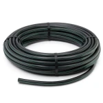 HDPE Plastic Coil Pipe PN 4 Bar PE 63, 125 mm Diameter, SDR 26, Black
