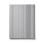 ورق جداري ايطالي لون رمادي تصميم مقلم، مقاس 10 م×0.53 م
