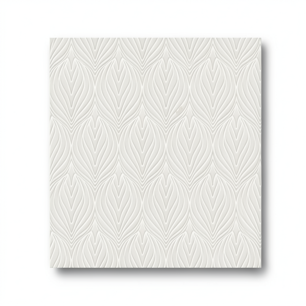 Modern Italian Wallpaper 10m x 0.53m Off White, Model 41211
