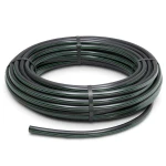 HDPE Coil Pipe 6 Bar Pressure PE 63, 75 mm Outer Diameter, SDR 17.6, Black