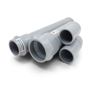 UPVC Pipes Nominal Pressure 6 Bar Outside Diameter 110 mm Thickness 2.7 mm Gray | Al Watania Plastics