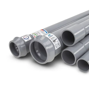 UPVC Pipes Nominal Pressure 8 Bar Outside Diameter 125 mm Thickness 3.9 mm Gray | Al Watania Plastics
