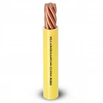 16mm Single Wire 450/750Voltage Rating, Stranded Copper Conductor, Heat Resistant PVC Insulated, Yellow Color | Alfanar