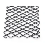 Hot Rolled Black Steel Expanded Metal Mesh Khaleeji 1.4 mm Thickness 1.22 m Width 6 m Length
