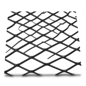 Hot Rolled Black Steel Expanded Metal Mesh Khaleeji 1.5 mm Thickness 5 meter Length 1.22 meter Width