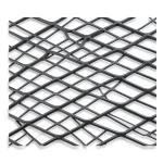 Hot Rolled Black Steel Expanded Metal Mesh Khaleeji Thickness 1.5 mm Width 1.22 m Length 6 m