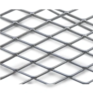 Hot Rolled Steel Expanded Metal Mesh Khaleeji 1.7 mm Thickness 1.22 m Width 1 m Length