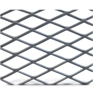 Hot Rolled Steel Expanded Metal Mesh Khaleeji 1.7 mm Thickness 1.22m Width 3m Length