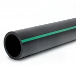 HDPE Polyethylene Plastic Pipe  Pressure 6.2 Bar [PE 63] Size (OD) 400 mm  SDR 13.6  Color Black | Almona Factory