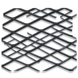 Hot Rolled Black Steel Expanded Metal Mesh Khaleeji 1.5 mm Thickness 1.22x2 m