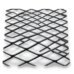 Hot Rolled Black Steel Expanded Metal Mesh Khaleeji 1.4 mm Thickness 1.22m Width 4m Length