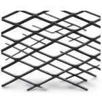 Hot Rolled Black Steel Expanded Metal Mesh Khaleeji 1.4 mm Thickness 1.22m Width 5m Length