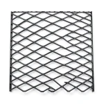 Hot Rolled Black Steel Expanded Metal Mesh Khaleeji 1.4 mm Thickness 1.22 m Width 6 m Length