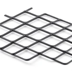 Hot Rolled Black Steel Expanded Metal Mesh Khaleeji 1.5 mm Thickness 1.22x2 m