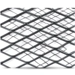 Hot Rolled Black Steel Expanded Metal Mesh Khaleeji 1.5 mm Thickness 1.22m Width 3m Length