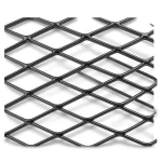 Hot Rolled Steel Expanded Metal Mesh Khaleeji 1.7 mm Thickness 1.22m Width 3m Length