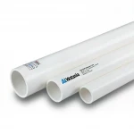  UPVC plastic pipes ALWatania Nominal Pressure 21.7 Bar Size 1½ inch Thickness 3.85 mm White 