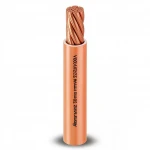 Alfanar 70 mm2 Electrical Wire 450/750V, Stranded Copper Conductor, Heat Resistant PVC Insulation, 100 yards Length