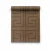 Geometric wallpaper, brown color, length 10 m, width 0.70 m, model Z76038  