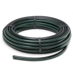 HDPE Coil Pipe 6 Bar Pressure PE 63, 75 mm Outer Diameter, SDR 17.6, Black
