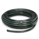 HDPE Polyethylene Coil Pipe PN 6 Bar PE 63, 90 mm Diameter, SDR 17.6, Black