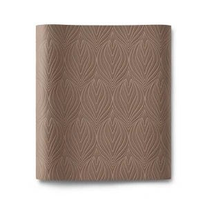 Modern Italian Wallpaper 10m x 0.53m Brown, Model 41223