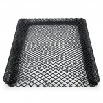 Hot Rolled (Black) Steel Expanded Metal Mesh  [Mazyoon] Thickness 2.8 mm Width 1.22 meter Length 3 meter | Bait Al Tatawor Company