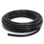 HDPE Polyethylene Coil Pipe PN 6 Bar PE 63, 90 mm Diameter, SDR 17.6, Black