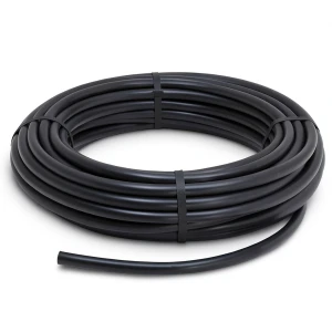 لفة أنابيب بلاستيك HDPE ضغط اسمي 6 بار PE 63 قطر خارجي 110 مم SDR 17.6 لون أسود