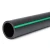 HDPE Plastic Pipe Nominal Pressure 4 Bar PE63 OD 180 mm SDR 26 Black with Green Stripes - Image 1