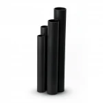 أنابيب HDPE الجودة   SDR17  قطر خارجي 160 مم سمك 9.5 مم لون اسود