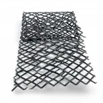 Hot Rolled (Black) Steel Expanded Metal Mesh  [Mazyoon] Thickness 3 mm Width 1.22 meter Length 5 meter | Bait Al Tatawor Company