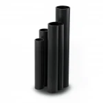 أنابيب HDPE الجودة   SDR17  قطر خارجي 250 مم سمك 14.8 مم لون اسود